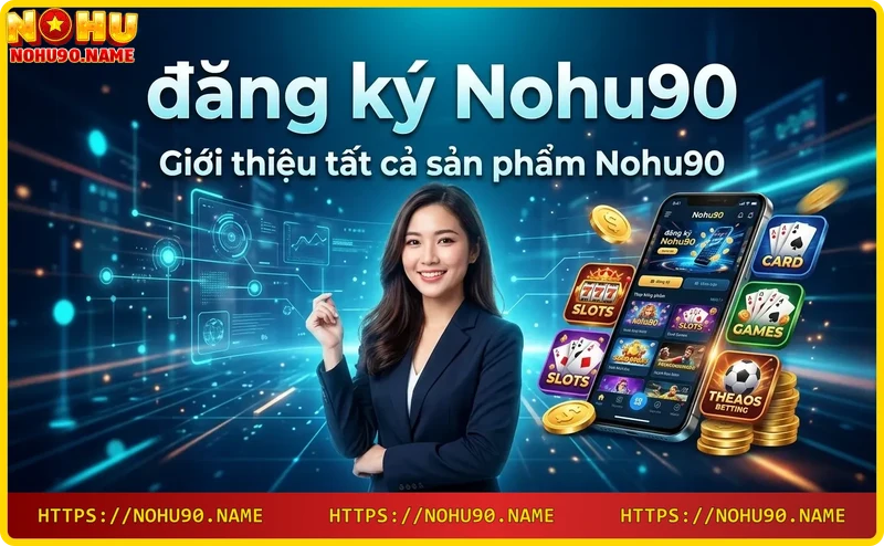 Các sản phẩm cá cược Nohu90: thể thao, casino, slot, xổ số, game bài