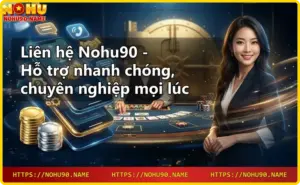 Hỗ trợ Nohu90 qua live chat, email và hotline