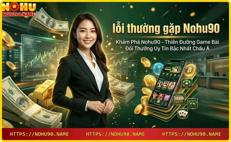 Lỗi đăng nhập Nohu90 - minh họa biểu tượng khóa và cảnh báo